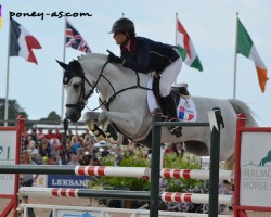 Victoria Tachet et Rexter d'Or aux championnats d'Europe de Malmö - ph. Pauline Bernuchon