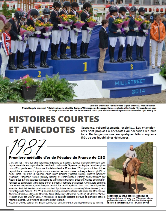 Extrait du Magazine Poney As