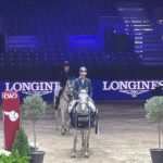 Nohlan Vallat et Daenerys d’Hurl’Vent remportent la première épreuve du Jumping Ponies' Trophy de Lyon - ph. Mathilde Labat