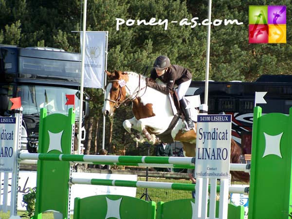 Quick Pauline Pallandre et Quick Star d'Avril, 2e du Grand Prix des 6 ans, photo Pauline Bernuchon