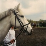 Uranie de l'Espoir, ponette de Grand Prix dans les années 90 avec les soeurs De Beaumais - Ph. Camille Kirmann