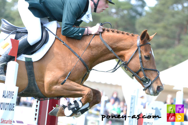 Thomas Foley (Irl) et Dibidoe 2e du GP CSIOP - ph. Pauline Bernuchon Thomas Foley (Irl) et Dibidoe 2e du GP CSIOP - ph. Pauline Bernuchon