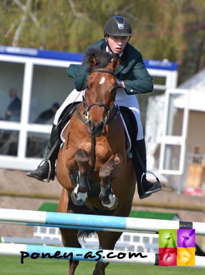 Tom Foley en selle sur Crown Jewel... imbattable ! - ph. Pauline Bernuchon Tom Foley en selle sur Crown Jewel... imbattable ! - ph. Pauline Bernuchon