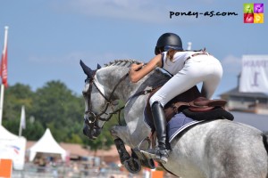 Qredo des Islots (étalon Pfs, par Helios de la Cour II, Sf et Urfée de Veneac par Kalem, Ar), champion des 7 ans - ph. Pauline Bernuchon