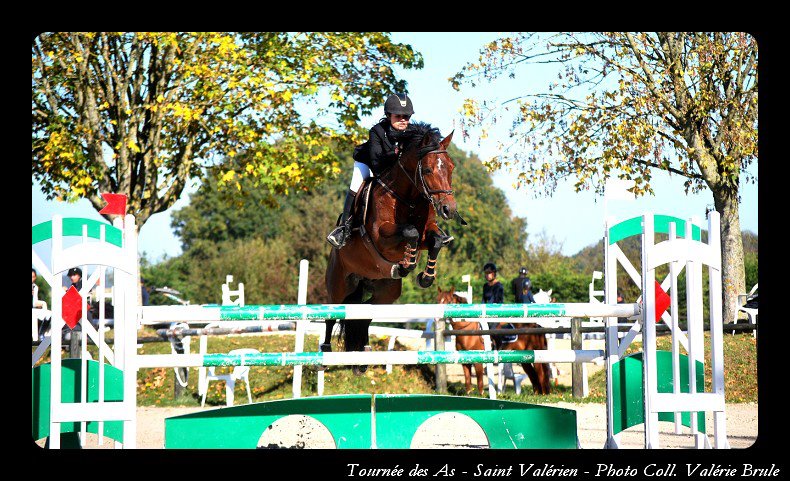 Laure Hélène Frémondiere et l'étalon Najisco d’Haryns - ph. Valérie Brulé