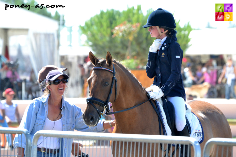 Clarissa et Diana, lors des derniers championnats de France - ph. Pauline Bernuchon Clarissa et Diana, lors des derniers championnats de France - ph. Pauline Bernuchon