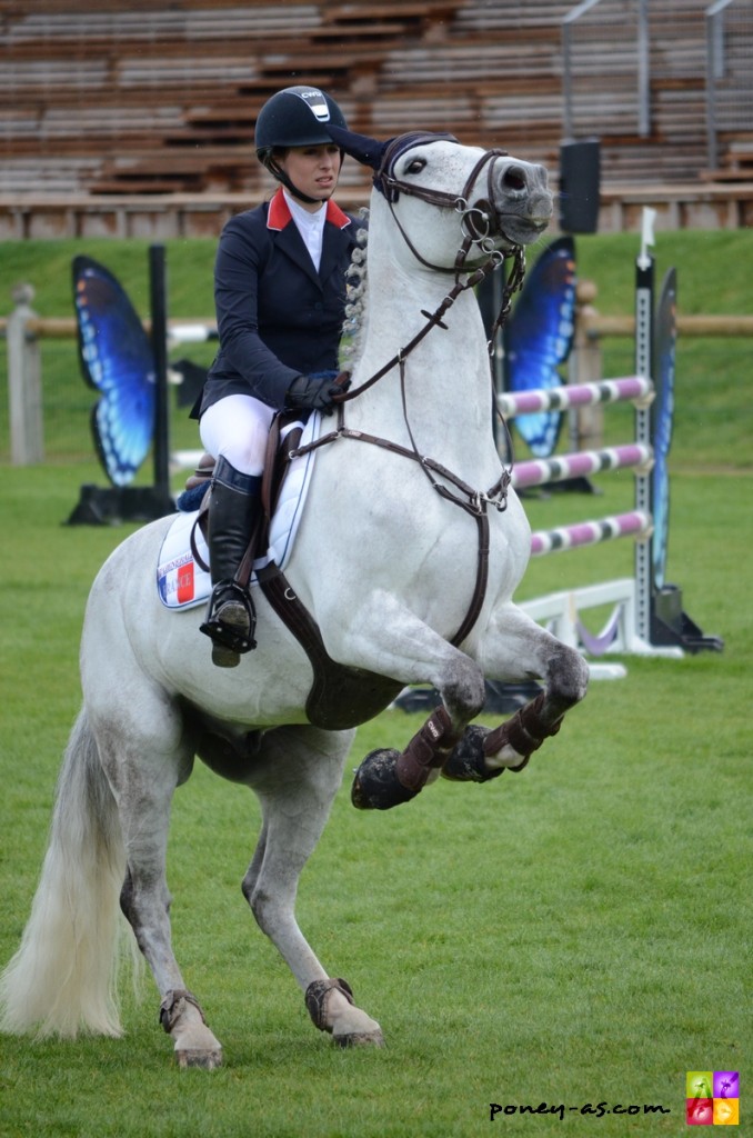 Emilie Carradot et Quid de Quillien dans les starting-blocks ! - ph. Camille Kirmann