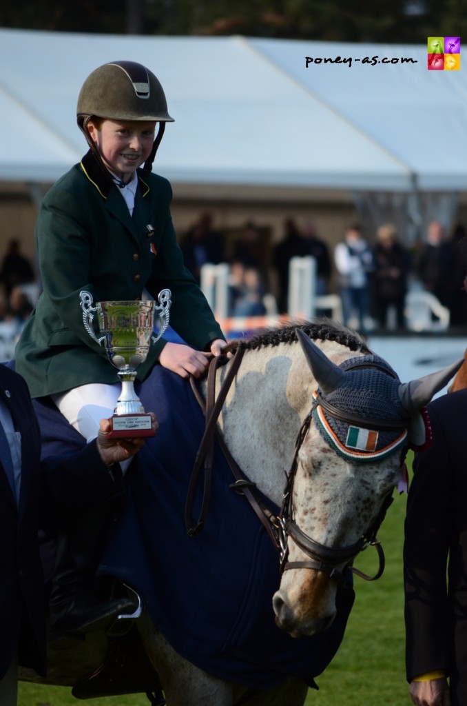 Et de trois victoires sur le Grand Parquet pour le poney "made in BIP", Dr Spot ! Vivement juillet... - ph. Camille Kirmann