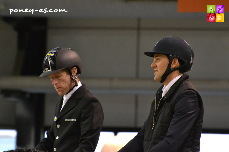 Ehning - Delestre, samedi au paddock. Heureux présage... ph. Pauline Bernuchon Ehning - Delestre, samedi au paddock. Heureux présage... ph. Pauline Bernuchon