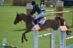 Claudine van Duffel et Extra Dry du Geer sur le dernier du barrage - ph. Camille Kirmann