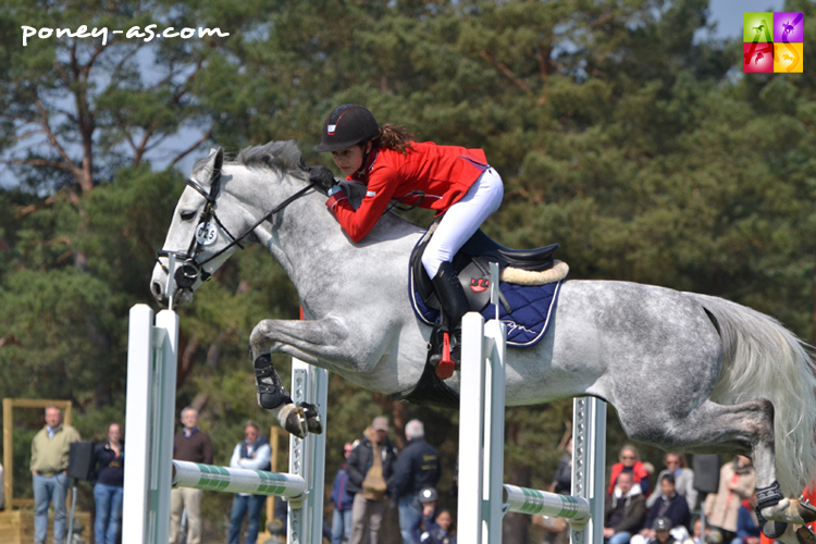 Justine Maerte (Fra) et Shamrock du Gite - ph. Pauline Bernuchon