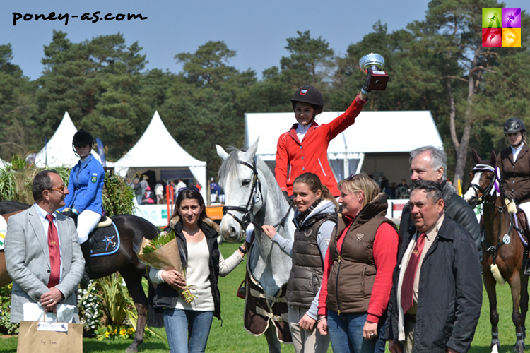 Justine Maerte (Fra) et Shamrock du Gite - ph. Pauline Bernuchon