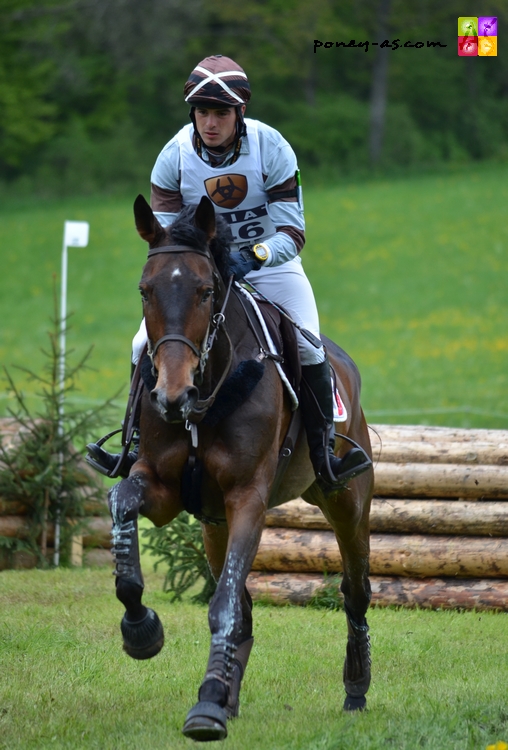 Elles sont loin les années poneys ! Emeric trace désormais sa route en CCE chevaux - ph. Camille Kirmann