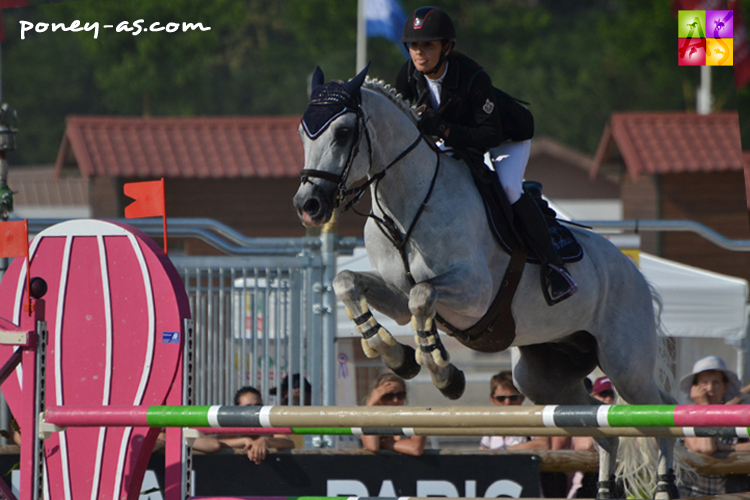 Camille Conde Ferreira et Pumkins Pondi lors des derniers championnats de France – ph. Pauline Bernuchon