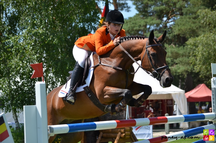 Teddy van de Rijt et Fostymana vh Trichelhof - ph. Camille Kirmann