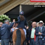 C'est fait ! Ninon Castex et Quabar des Monceaux sont champions d'Europe ! - ph. Pauline Bernuchon