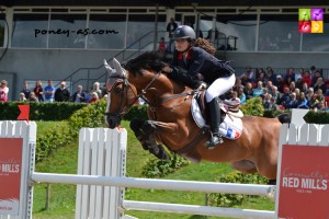 Ninon Castex et Quabar des Monceaux, sacrés champions d'Europe - ph. Pauline Bernuchon