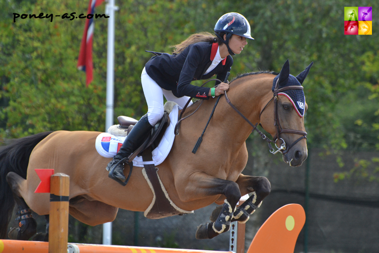 Nina Mallevaey et Rominet de Bruz, 7e - ph. Pauline Bernuchon