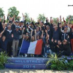 L'équipe de France repart des championnats d'Europe de Millstreet avec 4 médailles d'or ! Elle est aussi première au classement des nations. Une incroyable réussite - ph. Poney As