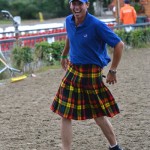 Le pari d'Eric Muhr si la France était en or, le kilt ! - ph. Pauline Bernuchon