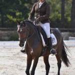 Arezzo de Lanlore (Pfs, par Kantje's Ronaldo SL, Nf), 10e et Excellent avec Sophie Maurocordato - ph. Pauline Bernuchon