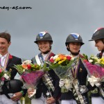 Podium par équipes. Les Bleux en or !! - ph. Pauline Bernuchon