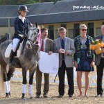 Remise des prix - Appy Love de Salzert (Oc, par Roger de Garenne, Co) - ph. Pauline Bernuchon