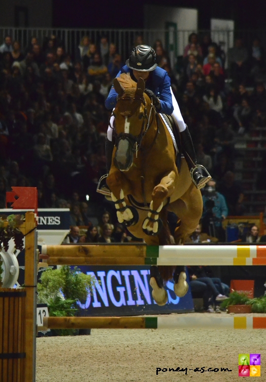 Pénélope Leprevost à Bordeaux en février, 6e du Grand Prix Coupe du monde avec Flora de Mariposa - ph. Camille Kirmann