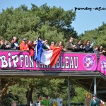 Les supporters français - ph. Camille Kirmann