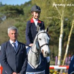 Sophie rayonnante pour sa première victoire à ce niveau - ph. Camille Kirmann