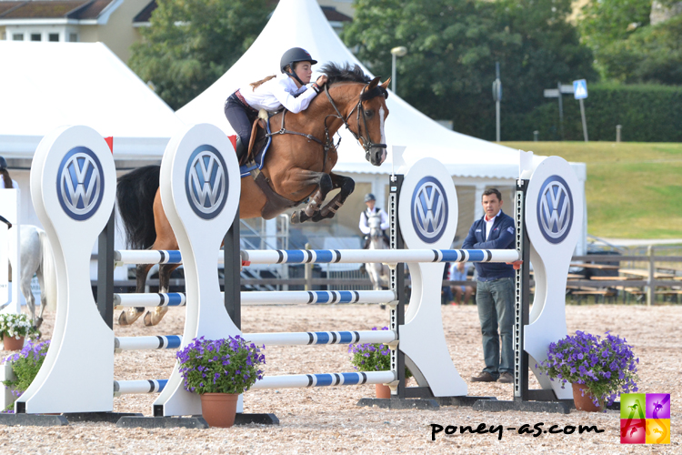 Charlotte Lebas et Quabar des Monceaux - ph. Pauline Bernuchon
