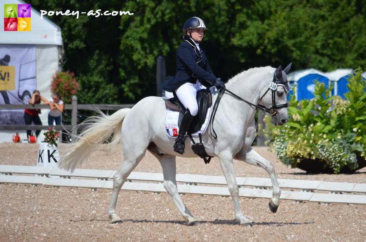 Vanille Bourgeois et Mustang de Buges - ph. Camille Kirmann