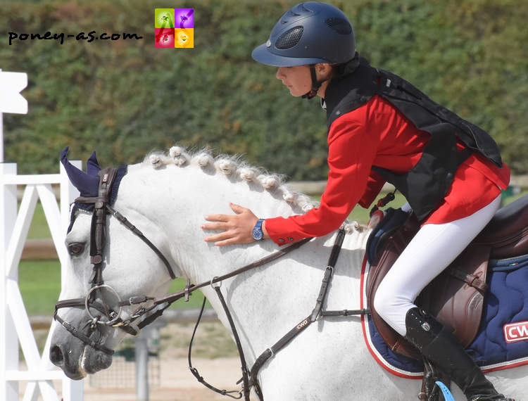 Sara Brionne et Sir Leam des Dauges - ph. Camille Kirmann