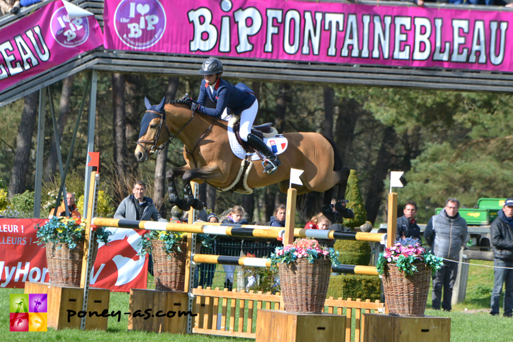 Jeanne Sadran (Fra) et Rominet de Bruz - ph. Pauline Bernuchon