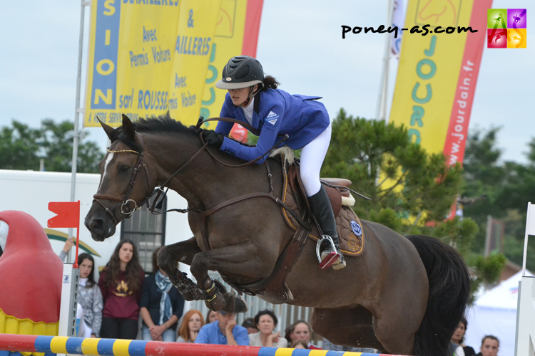 Valentine Delaveau et Si Jolly des Ifs - ph. Pauline Bernuchon