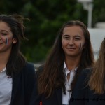 Aurore, Charlotte et Manon avant lé cérémonie - ph. Pauline Bernuchon