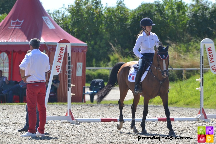 Charlotte Lebas et Quabar des Monceaux - ph. Pauline Bernuchon