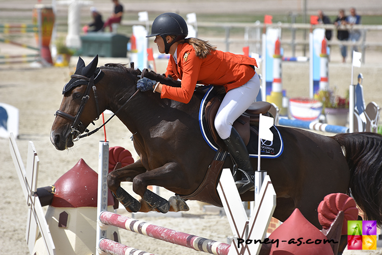 Camille Fontaine et Rosira de Florys - ph. Poney As