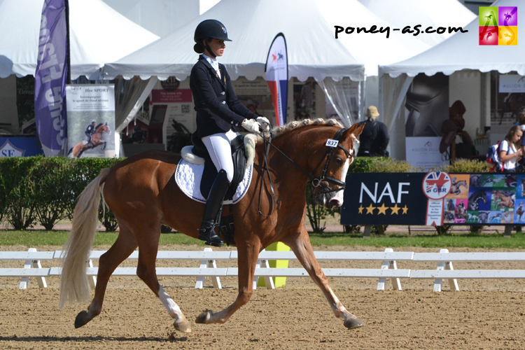 Dirla et Amandine Prevost, Championne des 6 ans - ph. Pauline Bernuchon