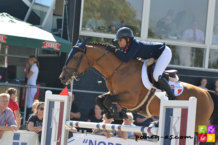 Jeanne Sadran (Fra) et Rominet de Bruz - ph. Pauline Bernuchon