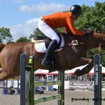 Rowen van de Mheen (Ned) et Quaprice d'AstrÇe - ph. Pauline Bernuchon