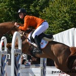 Rowen van de Mheen (Ned) et Quaprice d'Astrée - ph. Pauline Bernuchon