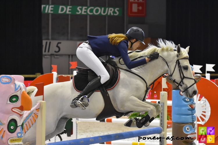 Liz Humet et Titou des Etisses - ph. Poney As