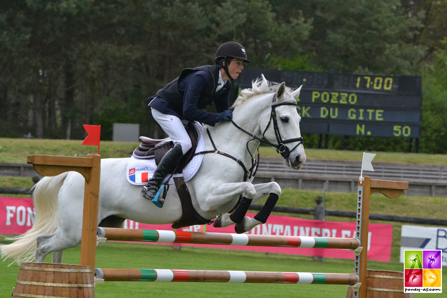 Léo-Pol Pozzo (Fra) et Shamrock du Gite - ph. Pauline Bernuchon