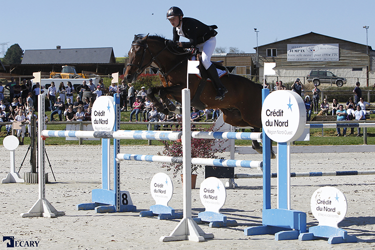 Mathéo Clausen et Ken van Orchid's, 2e du GP As Excellence de Villers Vicomte - ph. Edouard Ecary