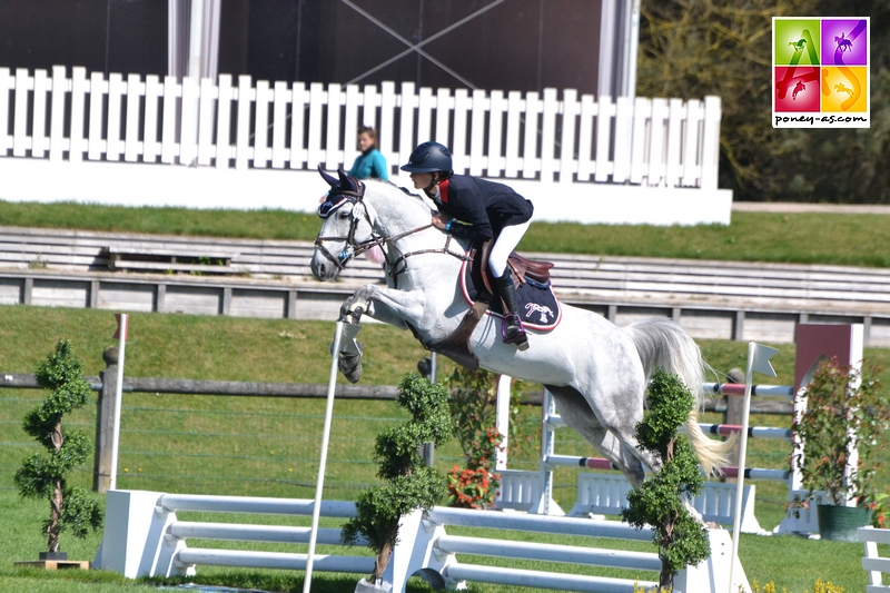 2015 - premier BIP pour Quibel et Sara Brionne, en CSIOP qui plus est ! - ph. Pauline Bernuchon