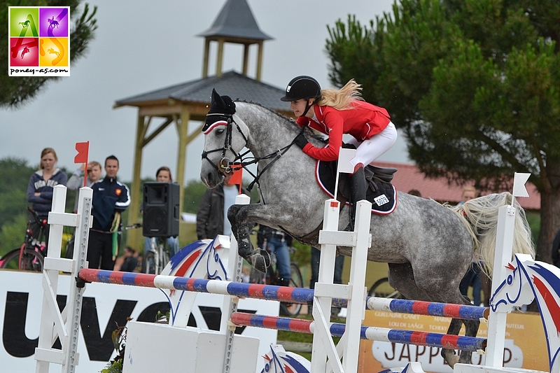 En 2012, Quibel des Etisses offre un titre de vice-championne de France D1 Elite à Marie Lebourg - ph. Pauline Bernuchon