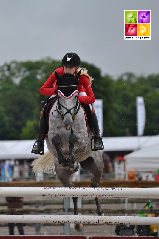 En 2012, Quibel des Etisses offre un titre de vice-championne de France D1 Elite à Marie Lebourg - ph. Pauline Bernuchon