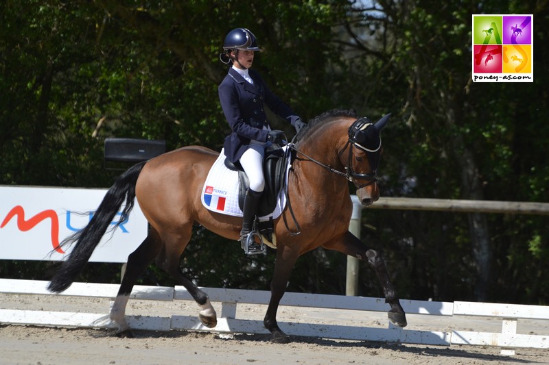 Lou Morali (Fra) et Swyn Barrade - ph. Pauline Bernuchon