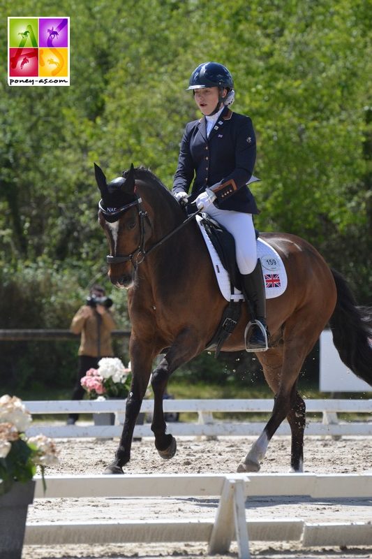 Megan Barratt (Gbr) et Valido's Starlight - ph. Pauline Bernuchon